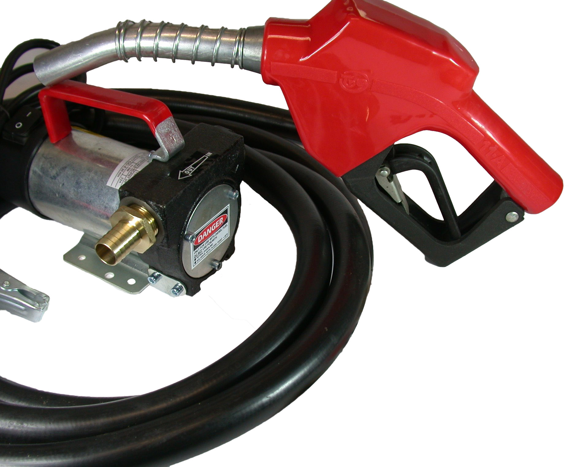 Benzin Pumpe Elektrisch Handpumpe Für Diesel, Wasser, Bio-Diesel, Heizöl, AdBlue - Praktische Fasspumpe Zum Umfüllen Handpumpe Heizung